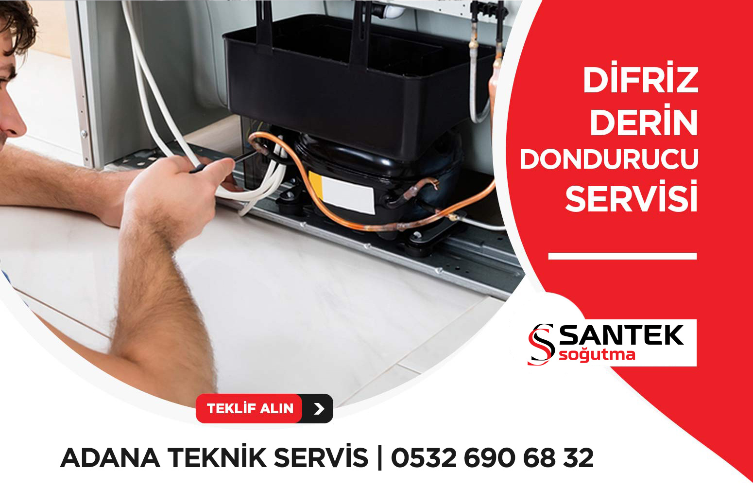 Adana Santek Beyaz Eşya Bakım ve Onarım Servisi